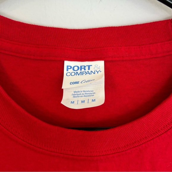 NEW Clit 45 Red Short Sleeve Shot Up a Broken Heart T-shirt Size Medium - Picture 7 of 7